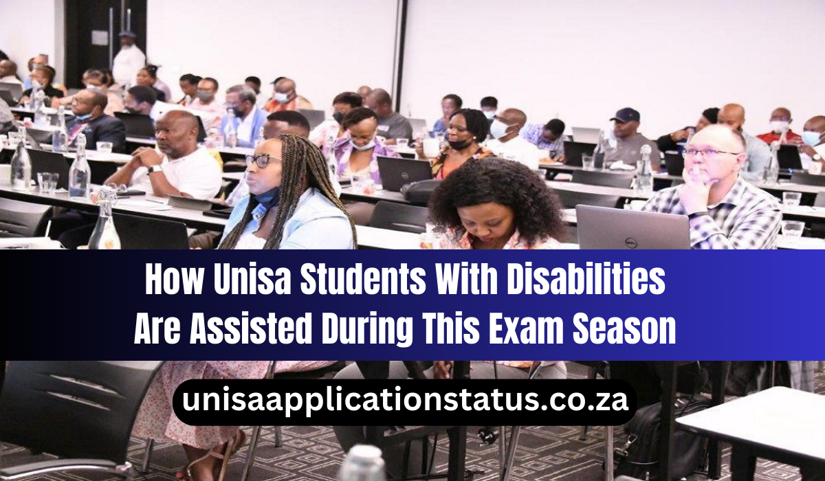 How Unisa Students With Disabilities Are Assisted During This Exam Season