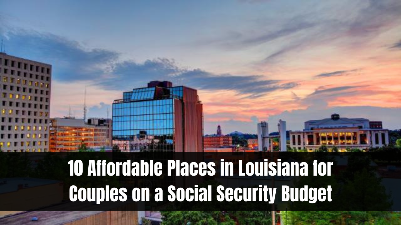 10 Affordable Places in Louisiana for Couples on a Social Security Budget