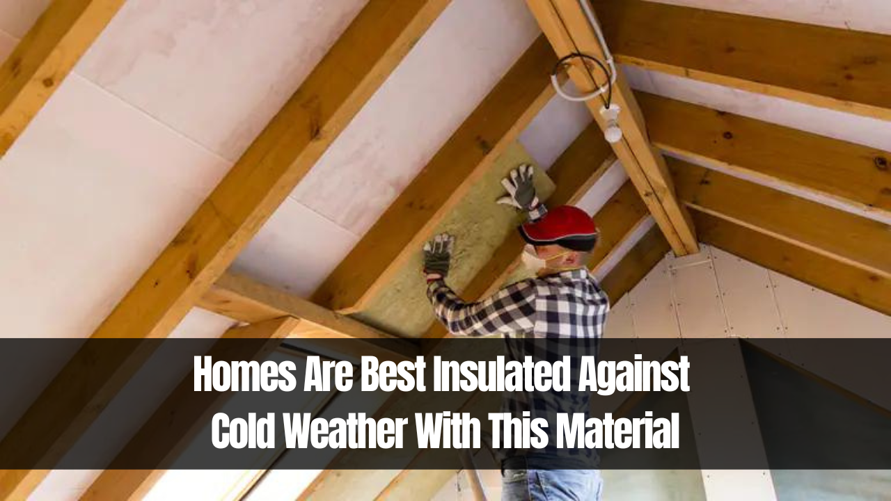 Homes Are Best Insulated Against Cold Weather With This Material