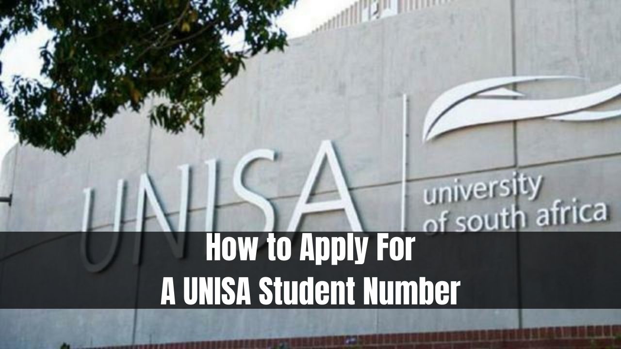 How to Apply For A UNISA Student Number