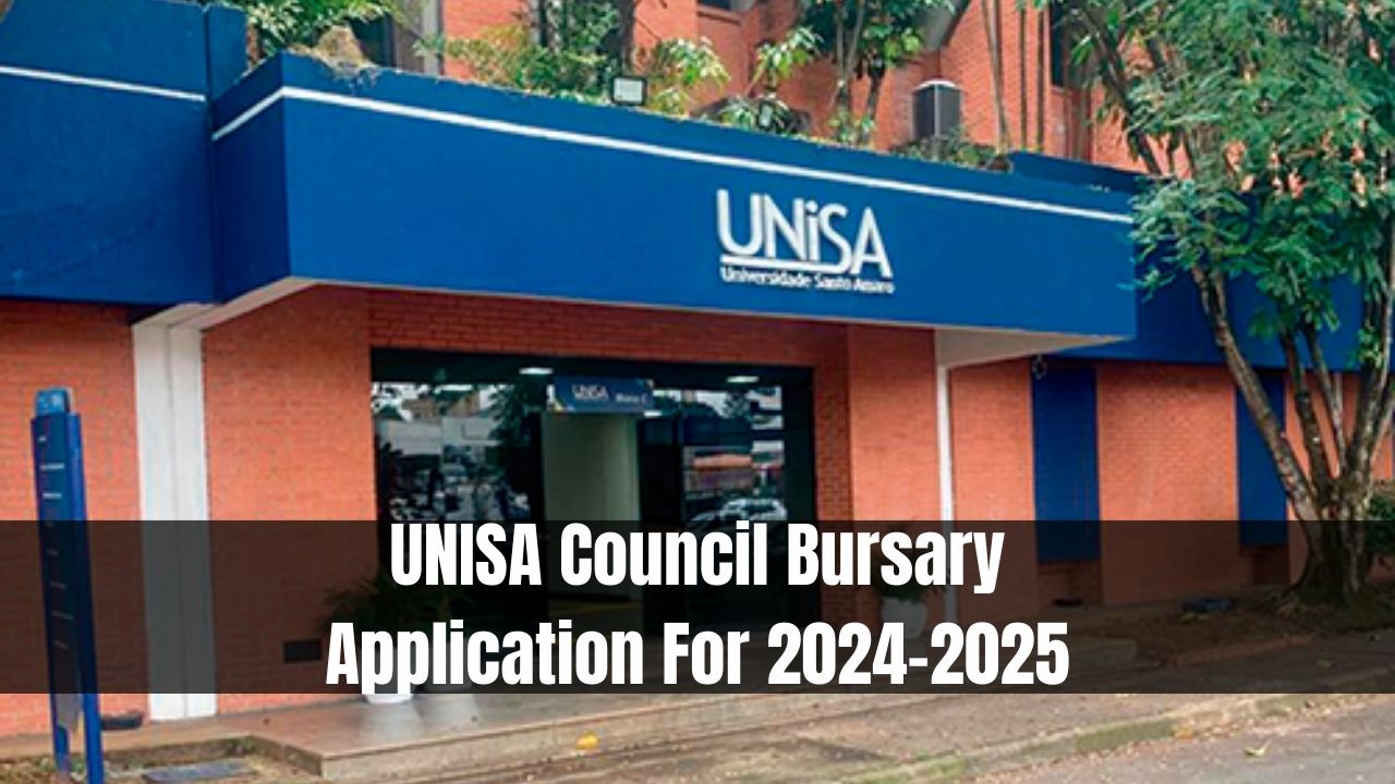 UNISA Council Bursary Application For 2024-2025