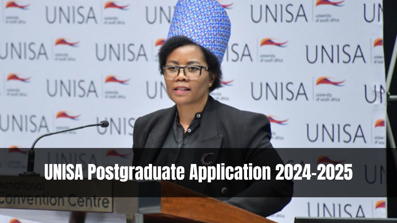 UNISA Postgraduate Application 2024-2025