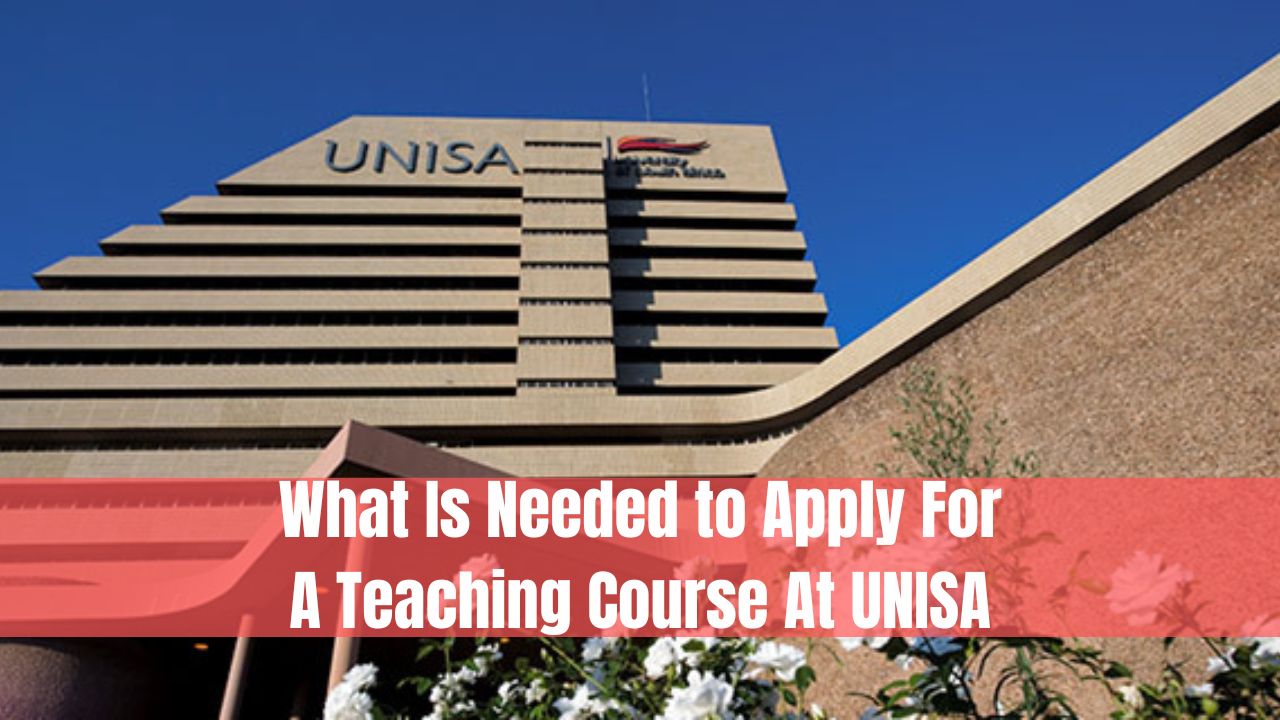 What Is Needed to Apply For A Teaching Course At UNISA