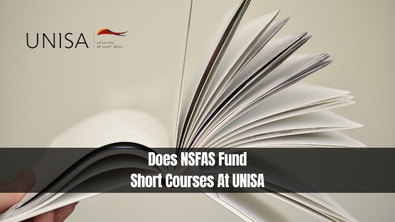 Does NSFAS Fund Short Courses At UNISA