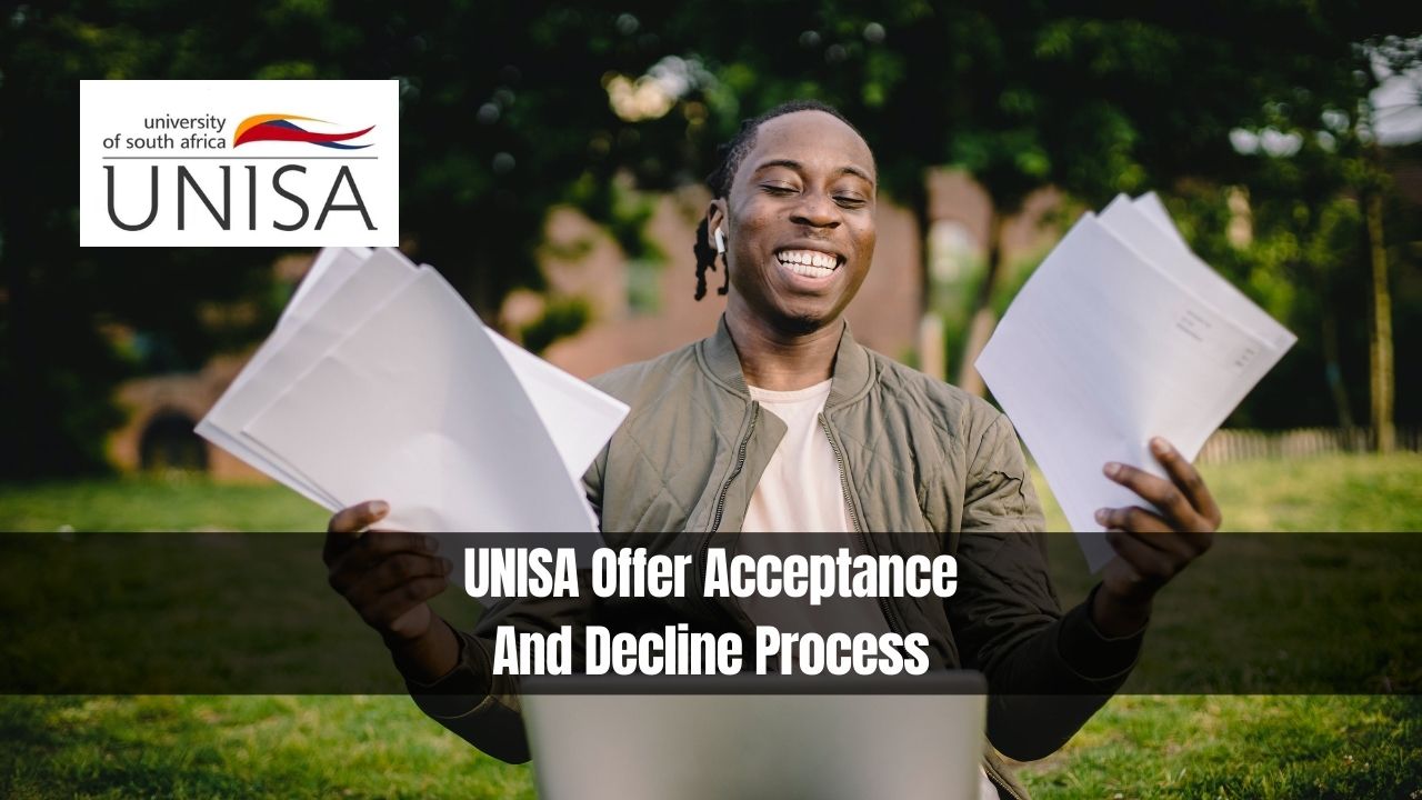 UNISA Offer Acceptance And Decline Process