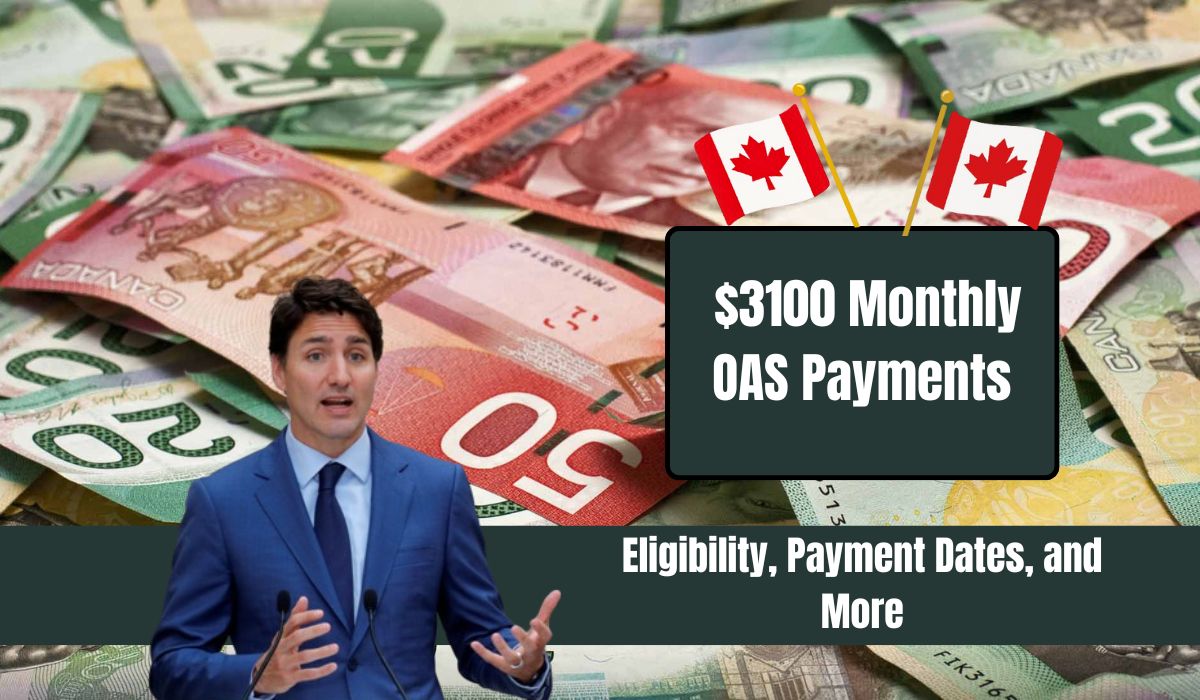 $3100 Monthly OAS Payments in July 2024: Eligibility, Payment Dates, and More