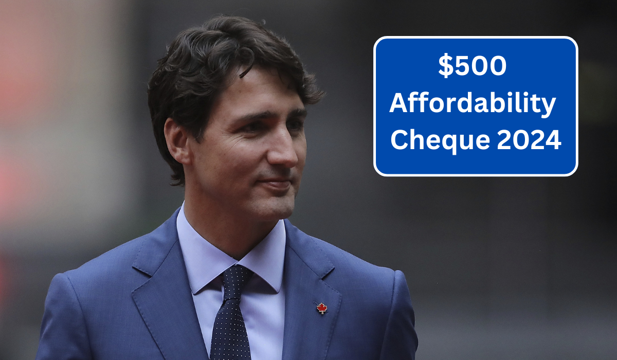 $500 Affordability Cheque 2024