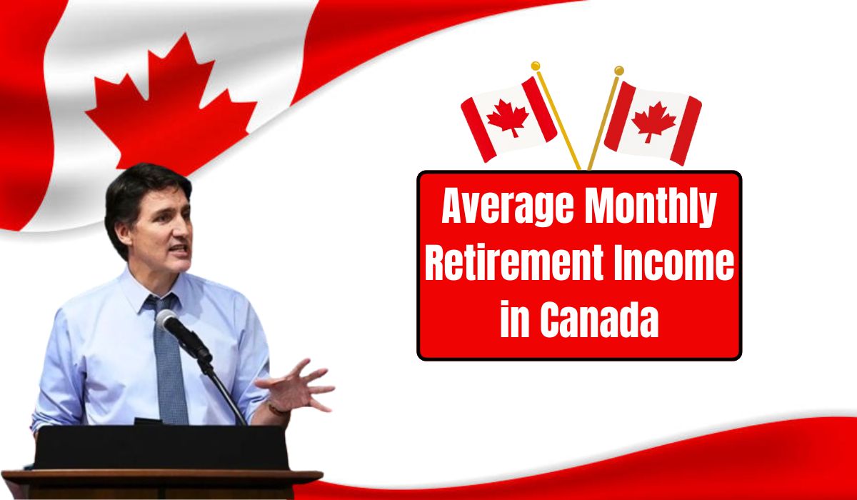 Average Monthly Retirement Income in Canada