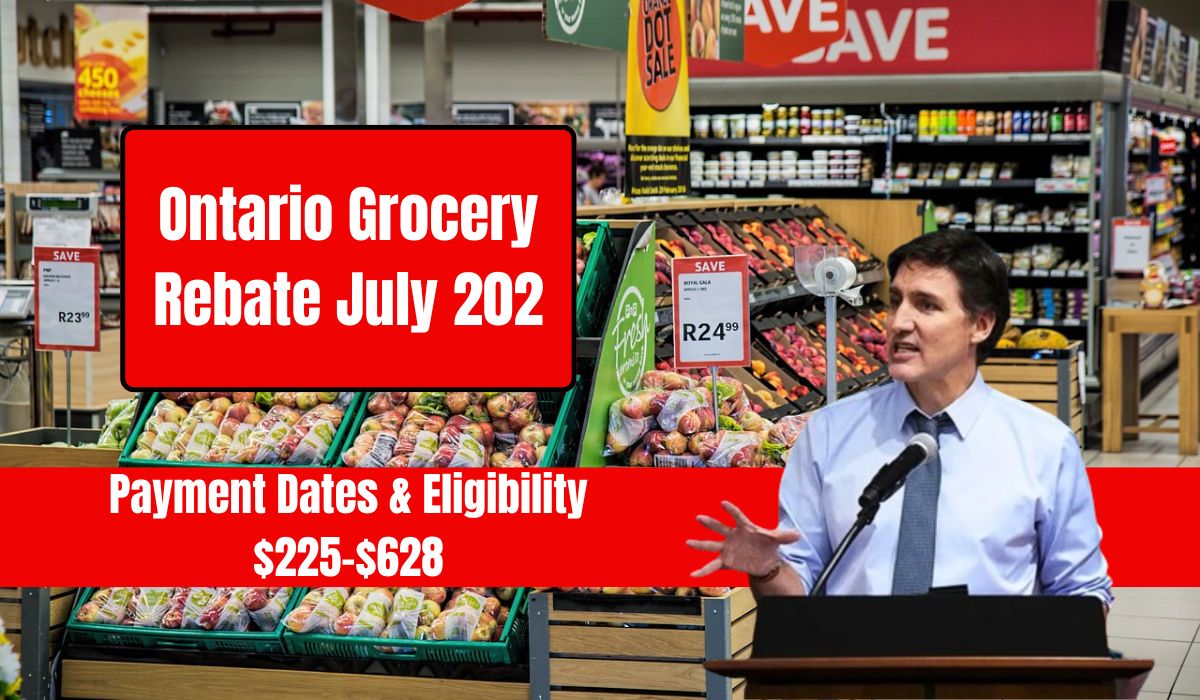 Ontario Grocery Rebate July 2024 - Payment Dates & Eligibility $225-$628