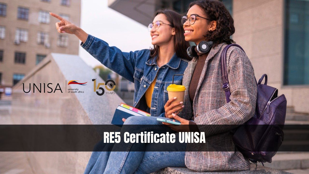 RE5 Certificate UNISA