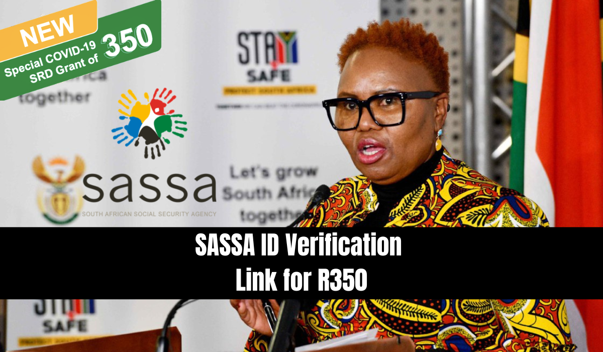 SASSA ID Verification Link for R350