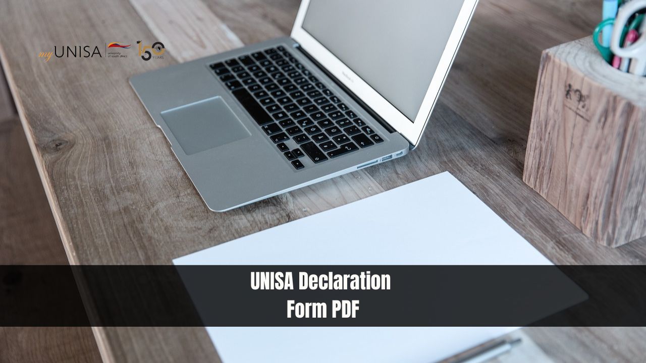 UNISA Declaration Form PDF