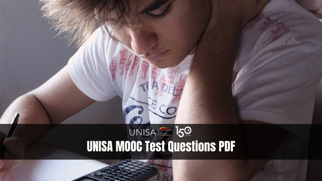 UNISA MOOC Test Questions PDF