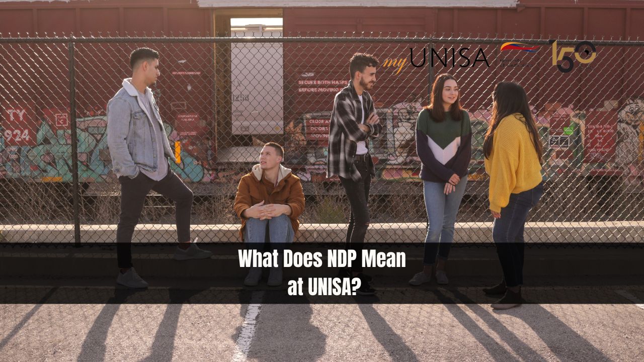 What Does NDP Mean at UNISA?