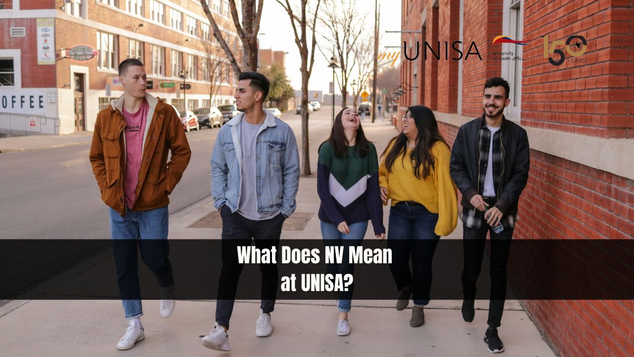 What Does NV Mean at UNISA?