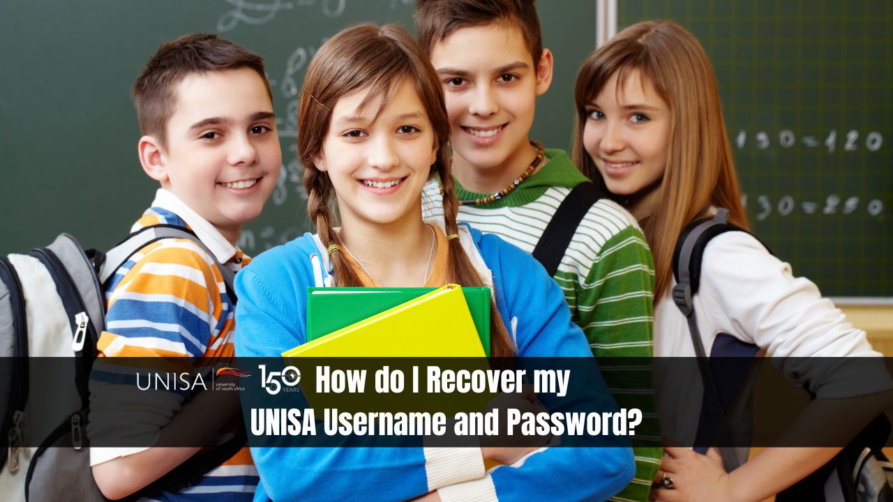 How do I Recover my UNISA Username and Password?