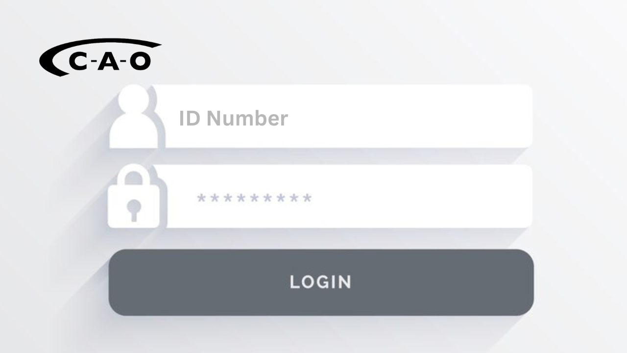 CAO Login With ID Number