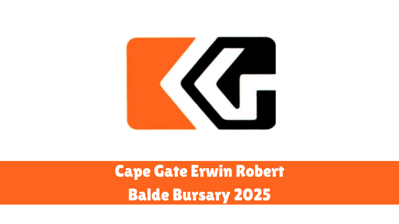 Cape Gate Erwin Robert Balde Bursary 2025