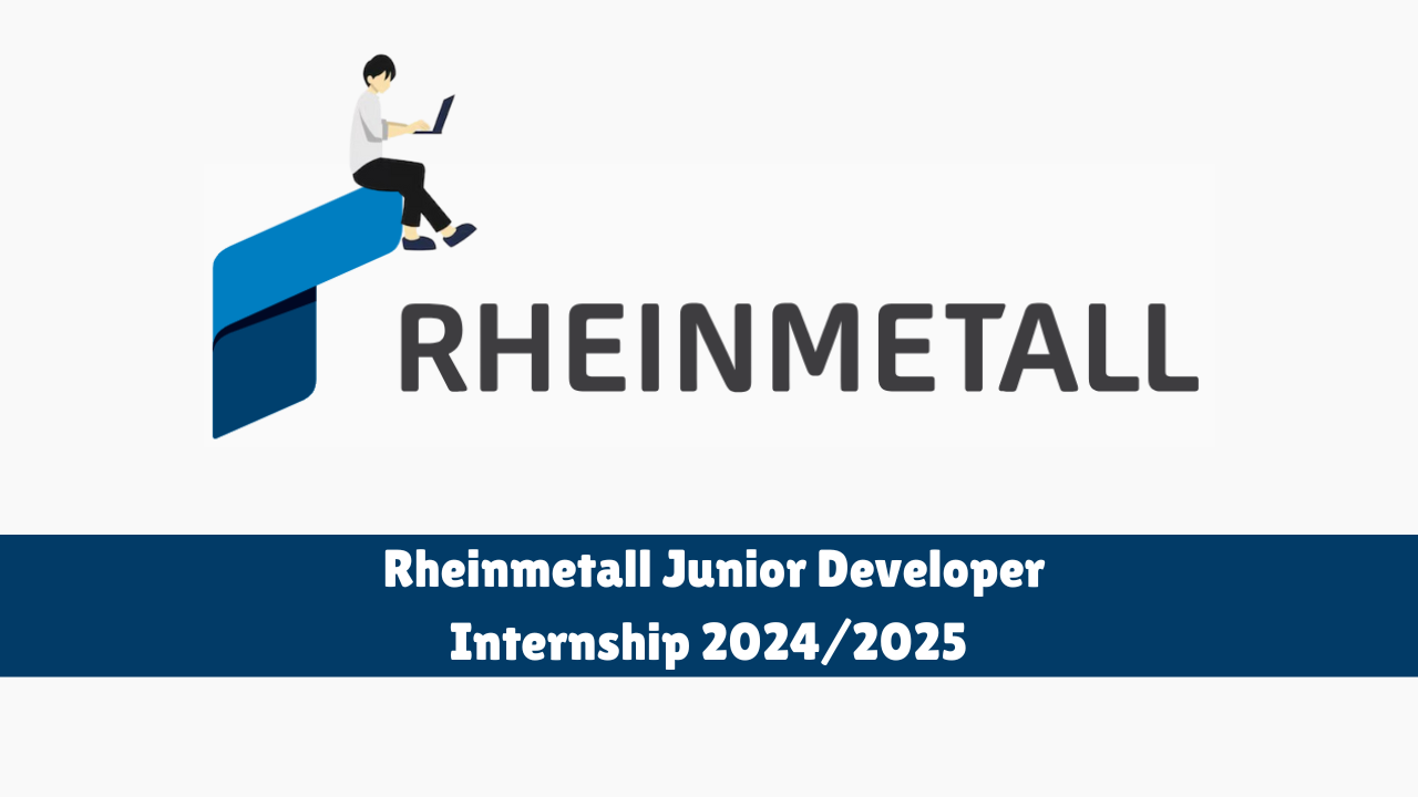 Rheinmetall Junior Developer Internship 2024/2025