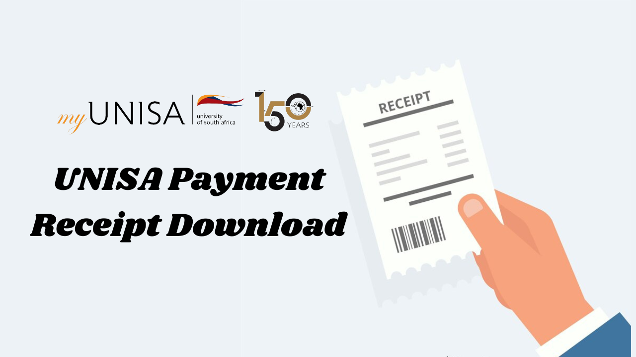 UNISA Payment Receipt Download