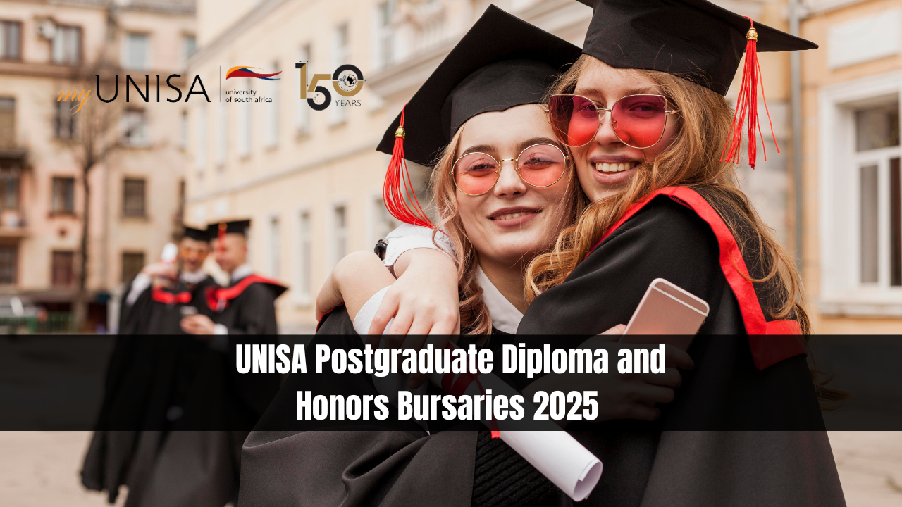 UNISA Postgraduate Diploma and Honors Bursaries 2025